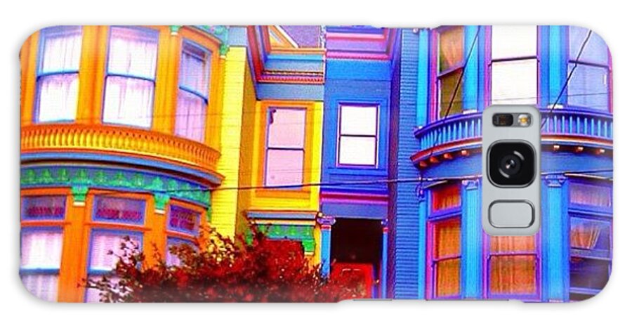 Art Galaxy Case featuring the photograph Haight and Ashbury Reminders by Karen Winokan