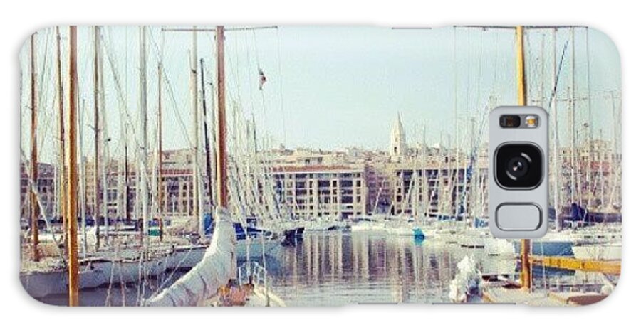 Beautiful Galaxy Case featuring the photograph Harbour, Marseille by Daniel Kocian