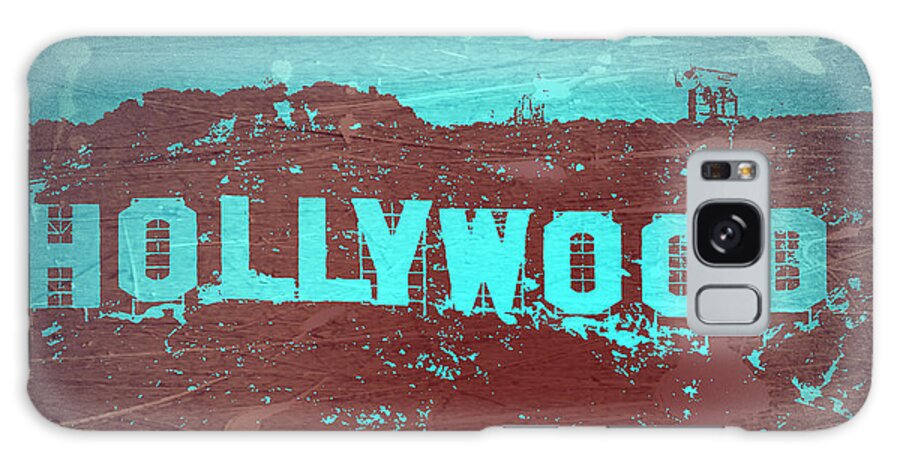 Hollywood Sign Galaxy Case featuring the photograph Hollywood Sign by Naxart Studio