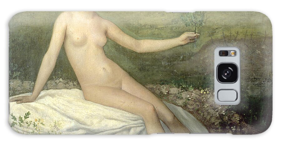 Hope Galaxy Case featuring the painting Hope by Pierre Puvis de Chavannes