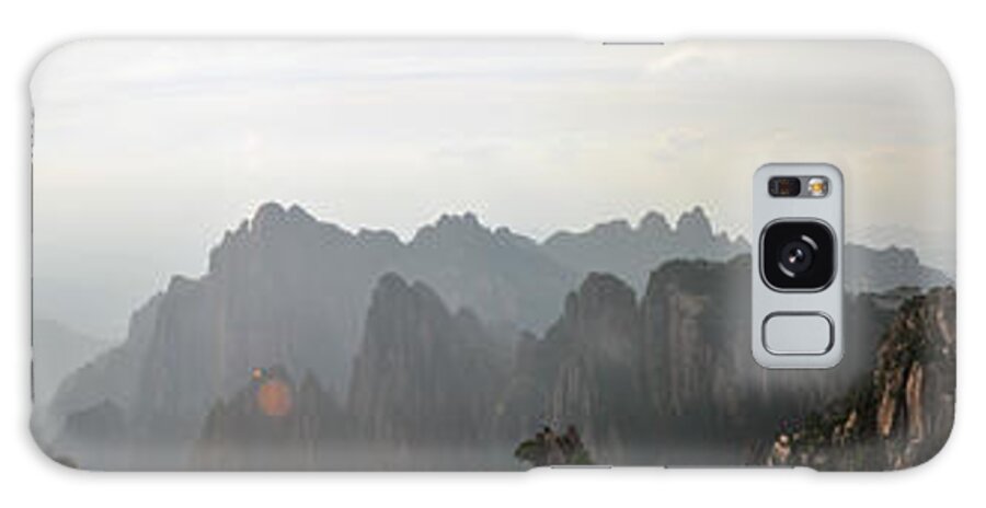 China Galaxy S8 Case featuring the photograph Huangshan Panorama 4 by Jason Chu