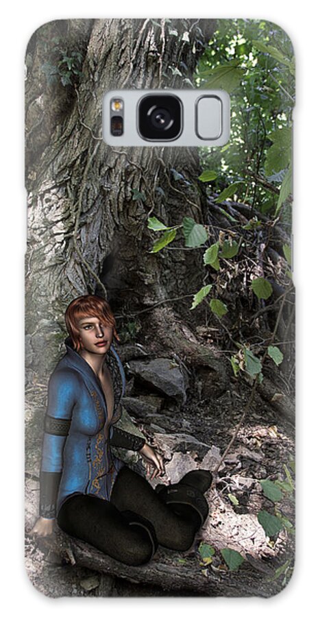 Wood Galaxy Case featuring the photograph In the wood by Raffaella Lunelli