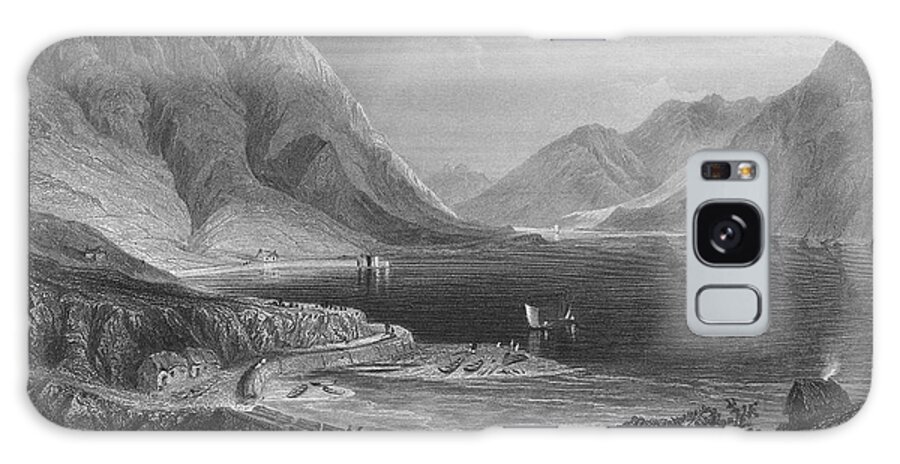 1840 Galaxy Case featuring the photograph IRELAND - LEENANE, c1840 by Granger