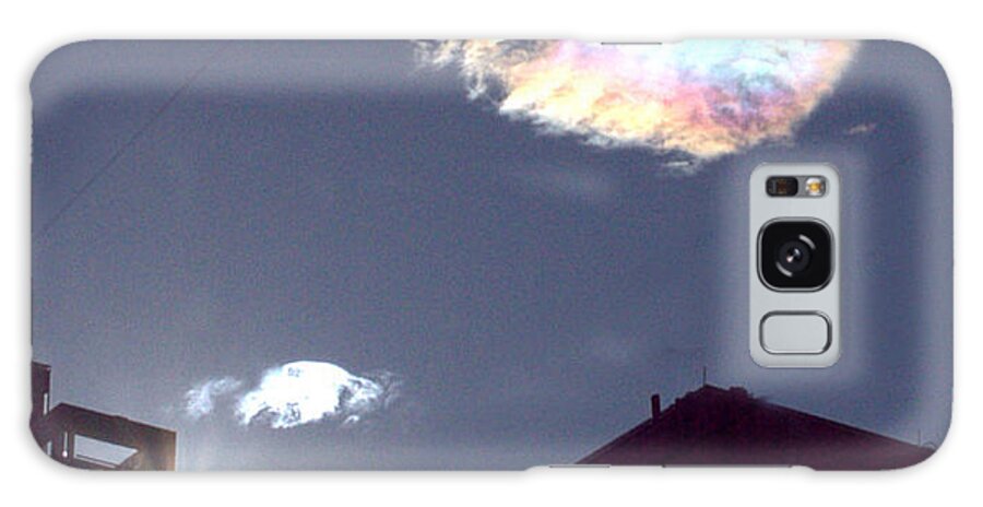 Iridescent Galaxy Case featuring the photograph Iridescent Cloud by Farol Tomson