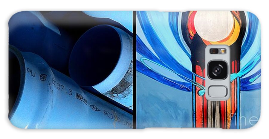 Marlene Burns Galaxy Case featuring the painting J HOTography 8 by Marlene Burns