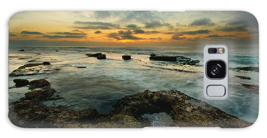 San Diego Galaxy Case featuring the photograph La Jolla After Sunset by Joel Olives