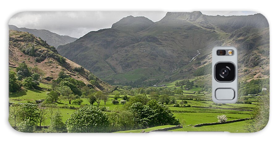 Landscape Galaxy Case featuring the photograph Lake District England by Tom and Pat Cory