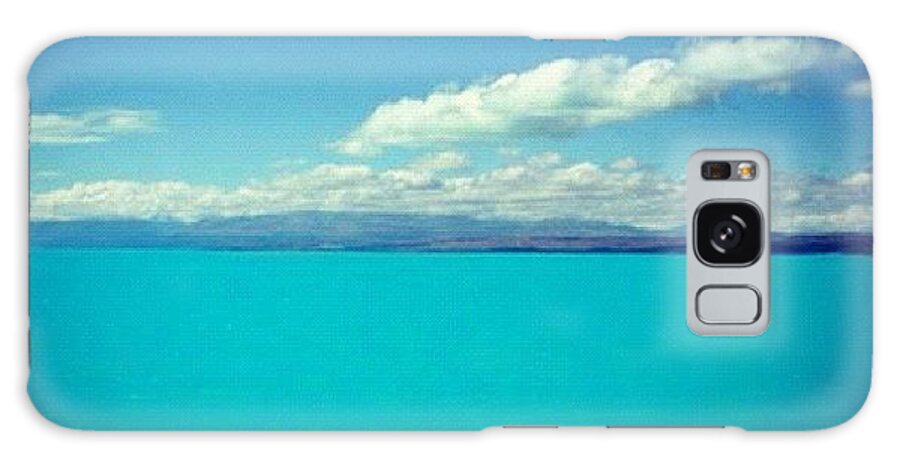 Blue Galaxy Case featuring the photograph Lake Tekapo by Susannah Mchugh