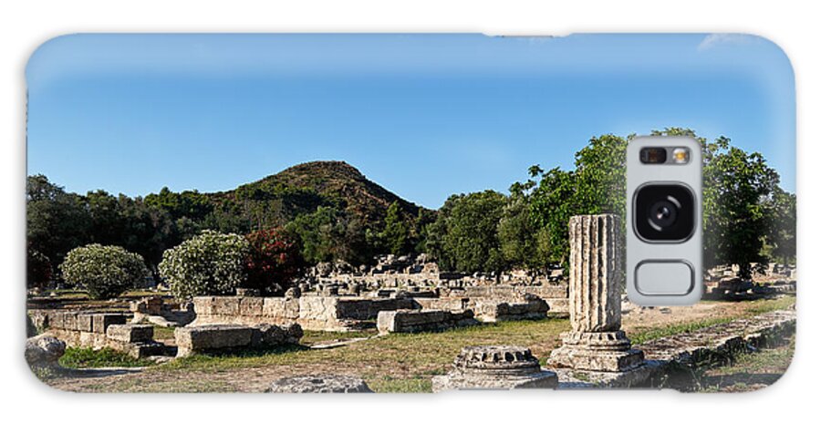 Ancient Galaxy Case featuring the photograph Leonidaion - Ancient Olympia by Constantinos Iliopoulos