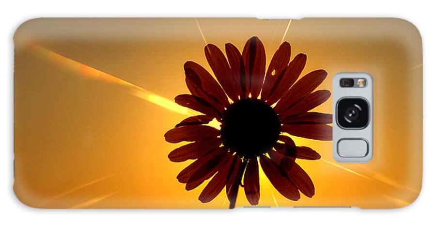 Flower Galaxy Case featuring the photograph Life Source by Terry Doyle