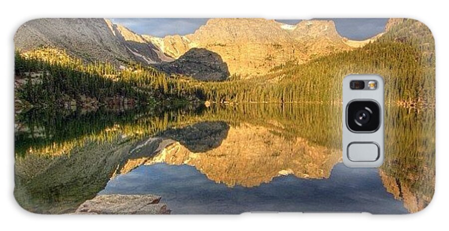 Beautiful Galaxy Case featuring the photograph Loch Vale, Rocky Mountain National by Chris Bechard