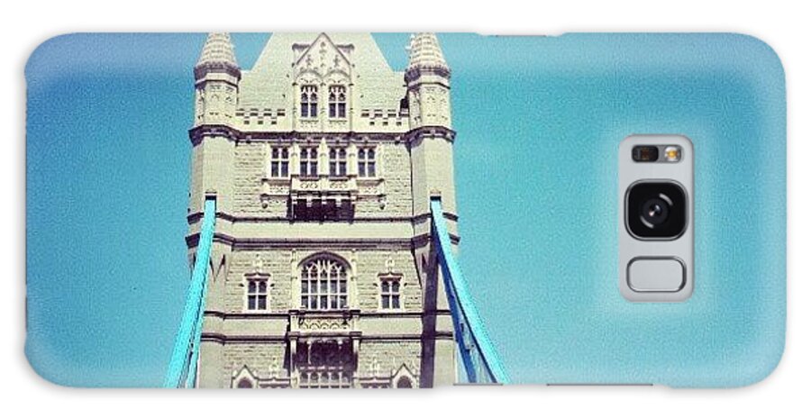 Androidcommunity Galaxy Case featuring the photograph London Bridge, May - 2012 #london by Abdelrahman Alawwad