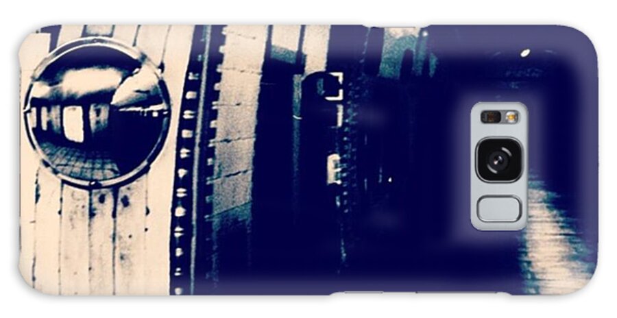 City Galaxy S8 Case featuring the photograph #london #londonpop #underground #bnw by Ritchie Garrod