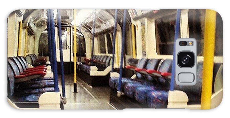 Tube Galaxy Case featuring the photograph #london #tube by Dhaval Patel