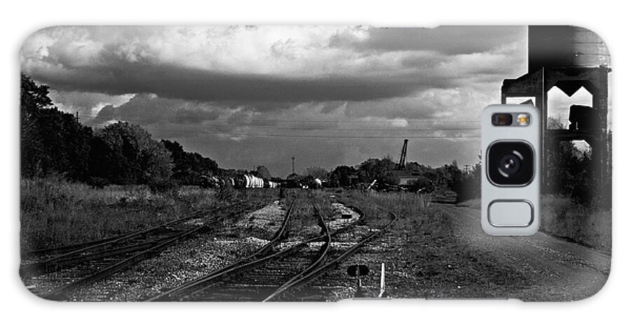 Trains Galaxy Case featuring the photograph Lonely Water Tower by Randall Cogle
