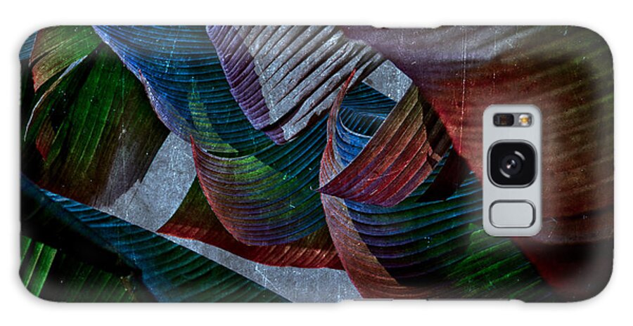 Abstract Galaxy Case featuring the photograph Midnight Sails by Venetta Archer