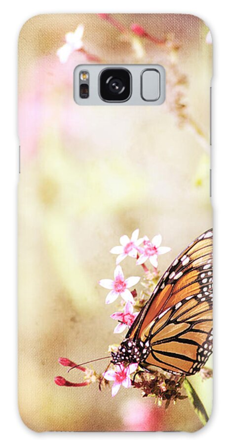 Monarch Galaxy Case featuring the photograph Monarch Canvas by Joel Olives