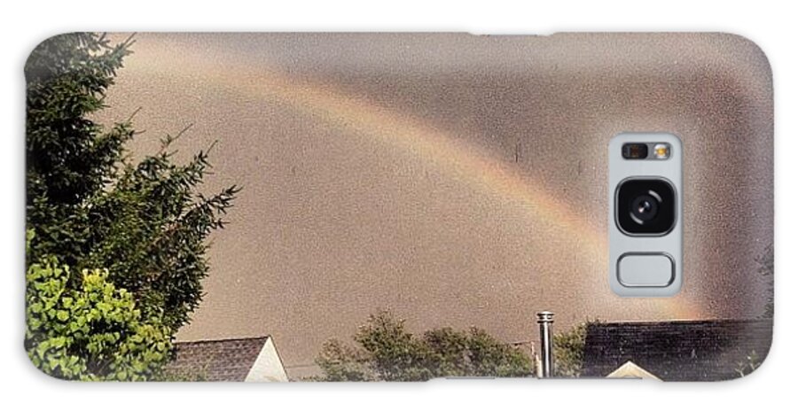 Doublerainbow Galaxy Case featuring the photograph Mother Nature On That #doublerainbow by T C