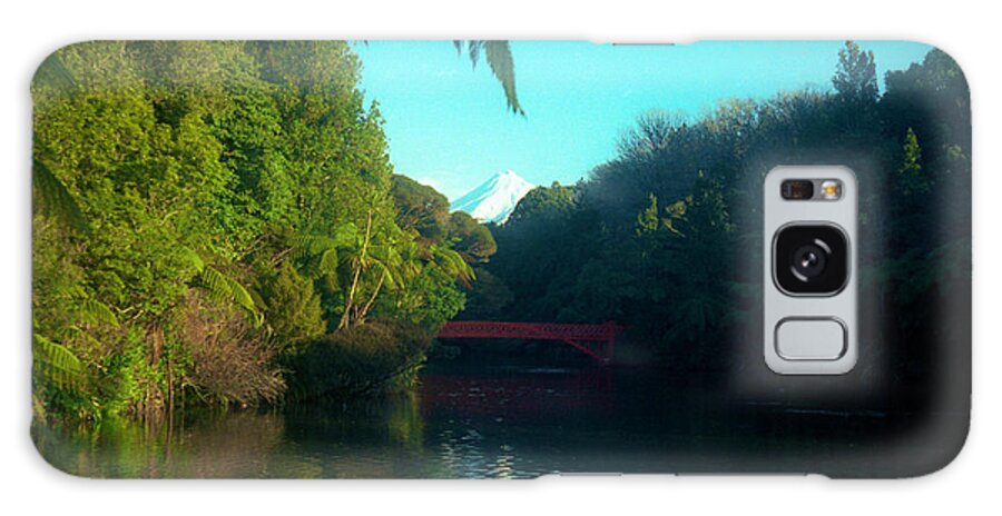 Mount Taranaki Galaxy S8 Case featuring the photograph Mount Taranaki aka Mt Egmont New Zealand by Mark Dodd