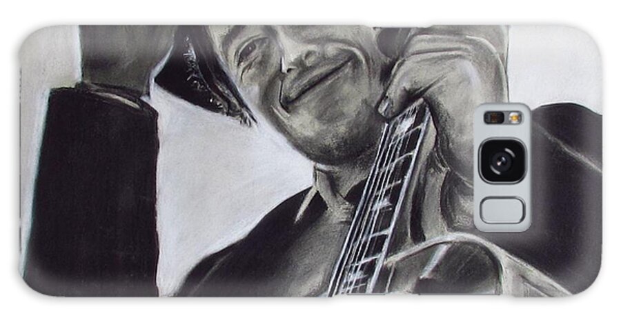 Bob Dylan Galaxy Case featuring the drawing Nashville Skyline - Dylan by Eric Dee