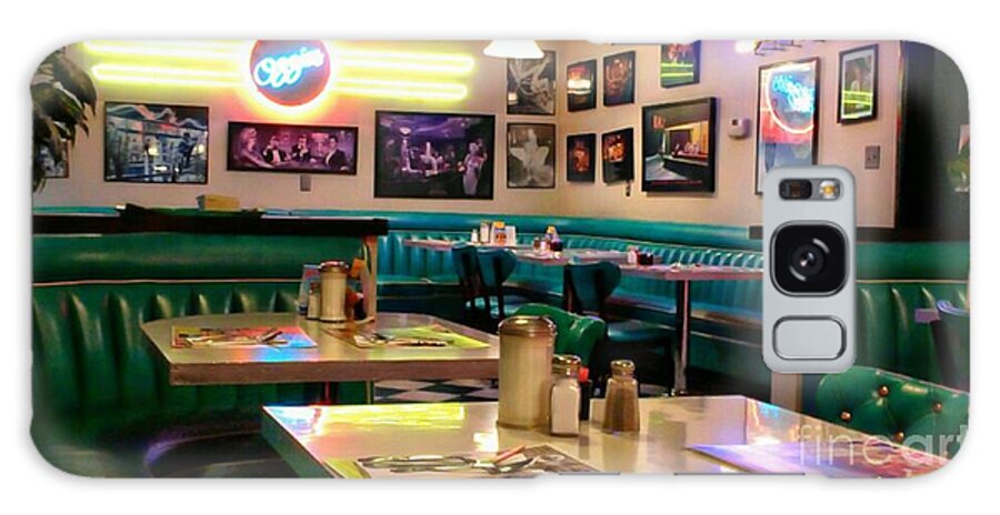 Ozzie's Galaxy Case featuring the photograph Ozzie's Diner by Michelle Frizzell-Thompson