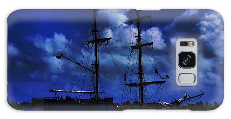 Pirate Galaxy Case featuring the photograph Pirate's Blue Sea by Patrick Witz