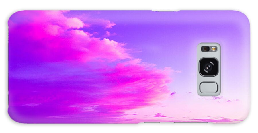 Pink Galaxy Case featuring the photograph Purple and Pink by Shannon Harrington