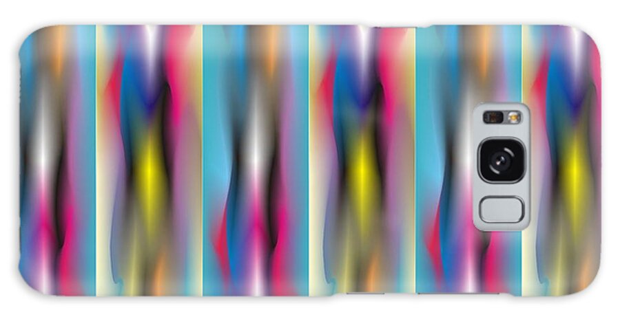 Abstracts Galaxy S8 Case featuring the digital art Quantum Medley 1 by Walter Neal