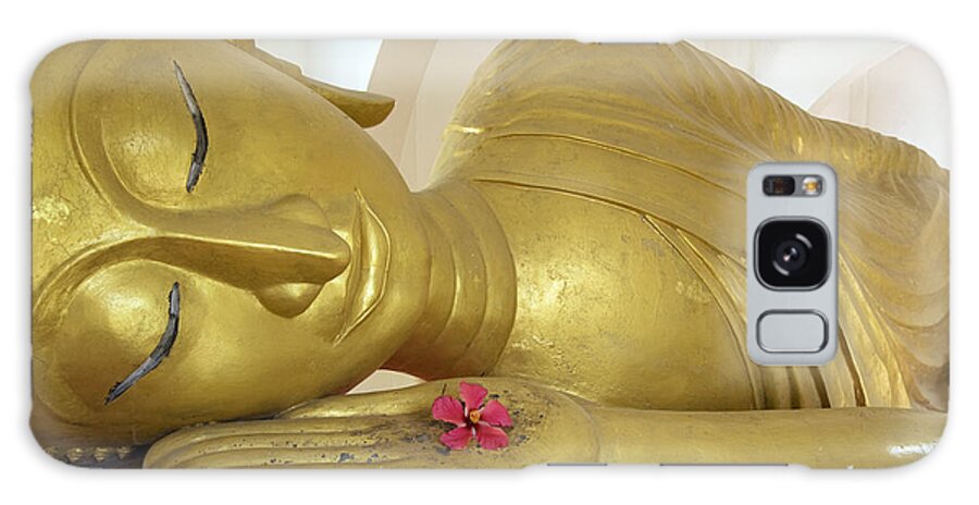 Asian Galaxy Case featuring the photograph Reclining Buddha by Gloria & Richard Maschmeyer