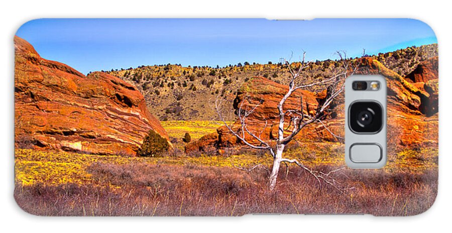 Red Rocks Galaxy Case featuring the photograph Red Rocks Park Colorado V by David Patterson