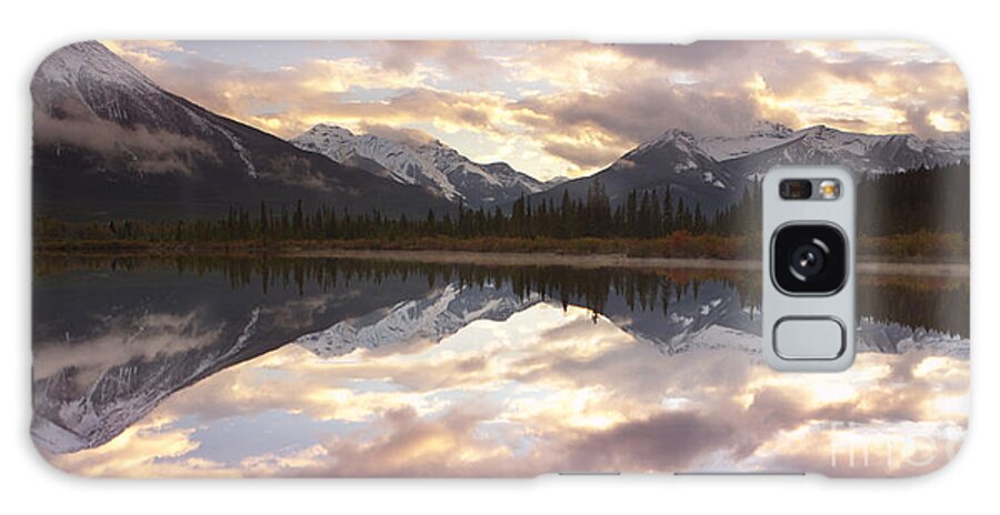 Water Photography Galaxy Case featuring the photograph Reflecting Mountains by Keith Kapple