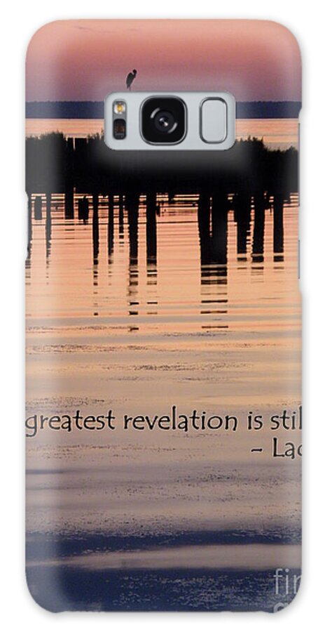 Stillness Galaxy Case featuring the photograph Revelation by Lainie Wrightson
