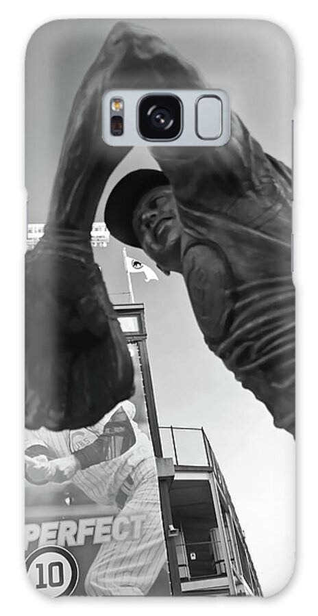 Ron Santo Galaxy S8 Case featuring the photograph Ron Santo Sculpture by Sven Brogren