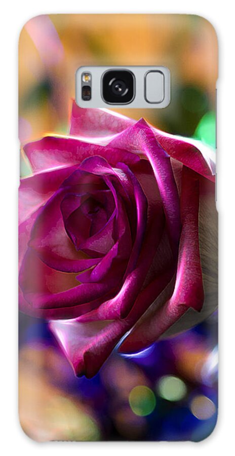 Rose Galaxy Case featuring the photograph Rose Celebration by Bill and Linda Tiepelman