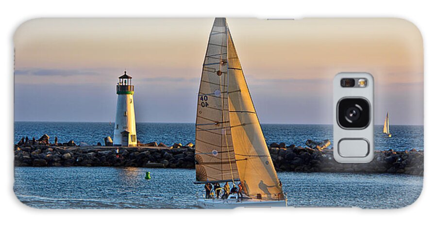 Randy Wehner Galaxy Case featuring the photograph Sailing by Randy Wehner