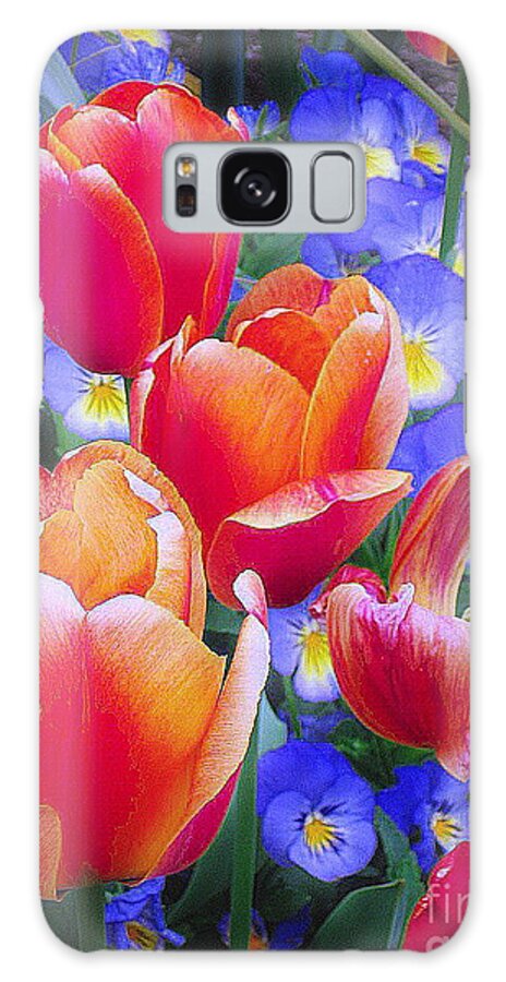 Tulips Galaxy Case featuring the photograph Shining Bright by Rory Siegel