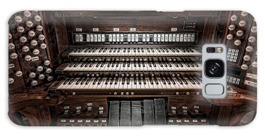Clarence Holmes Galaxy Case featuring the photograph Skinner Pipe Organ by Clarence Holmes