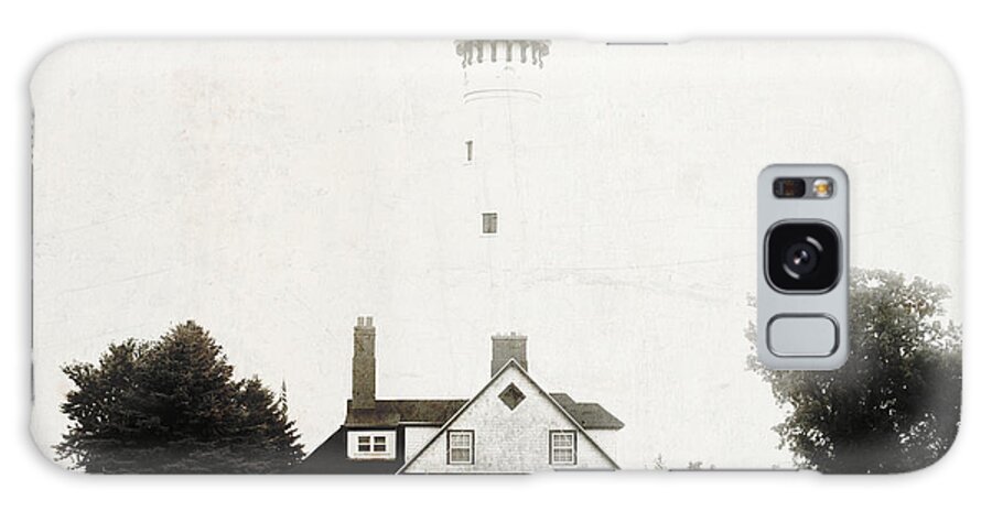 Lighthouse Galaxy Case featuring the photograph Socked in by Jarrod Erbe