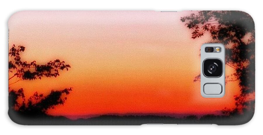 Nature Galaxy S8 Case featuring the photograph Soft Sunset in the Smokies by Mari Posa