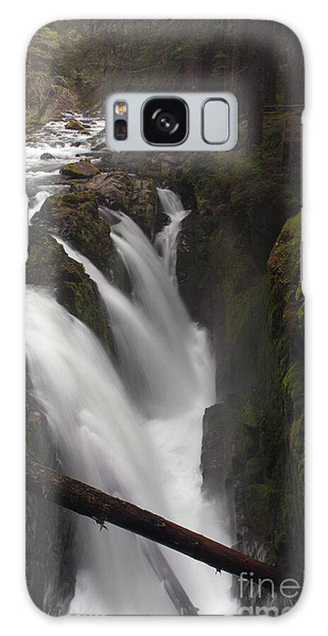Olympic National Park Galaxy Case featuring the photograph Sol Duc Falls by Mike Reid