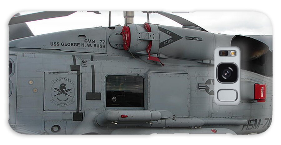 Helicoper Galaxy Case featuring the photograph Spartans by Randy J Heath