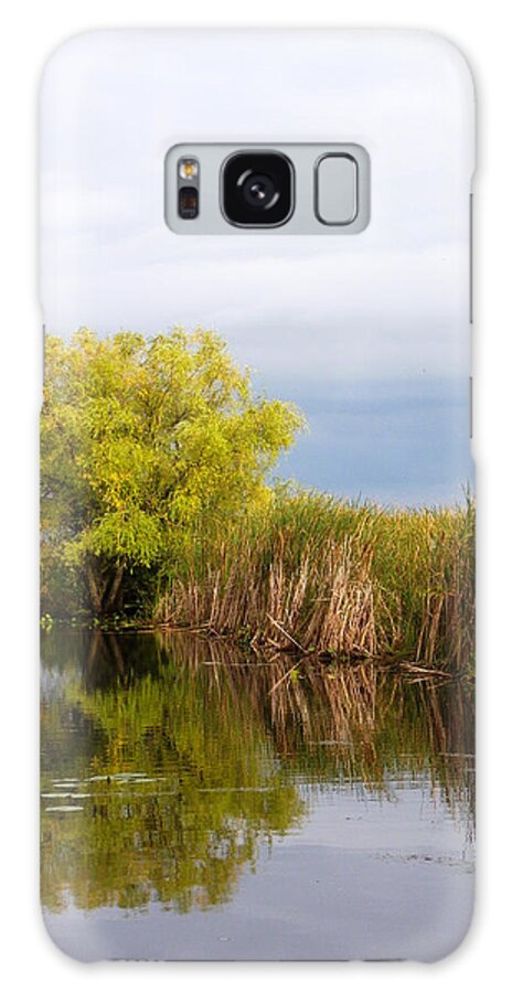 Nature Galaxy Case featuring the photograph Still Waters by Peggy King