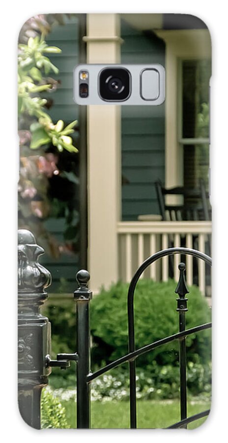 Porch Galaxy S8 Case featuring the photograph Sunday Afternoon In Doylestown by Trish Tritz