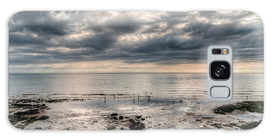 Ann Garrett Galaxy Case featuring the photograph The Beach at Birling Gap Eastbourne England by Ann Garrett