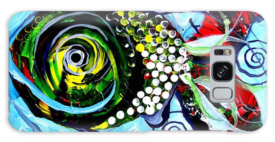 Fish Galaxy Case featuring the painting The Gift of Inner Beauty by J Vincent Scarpace