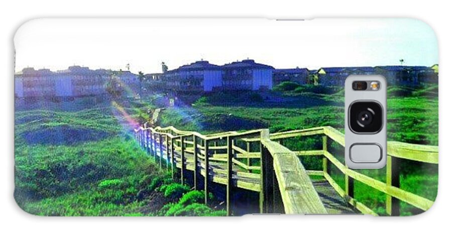 Bridge Galaxy Case featuring the photograph The Long Walk Back To The Condo by Clifford McClure