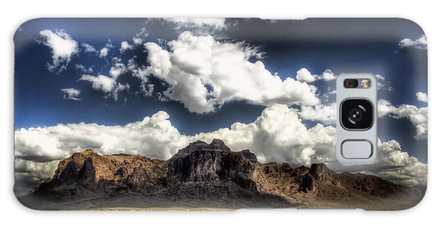 Superstition Mountains Galaxy Case featuring the photograph The Splendor of the Superstitions by Saija Lehtonen