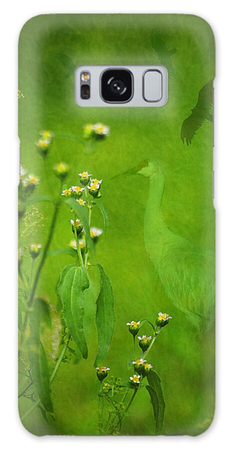 Photography Galaxy Case featuring the photograph Think Green by Vicki Pelham