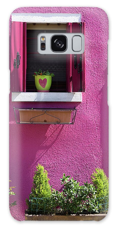Burano Galaxy S8 Case featuring the photograph Think pink by Raffaella Lunelli