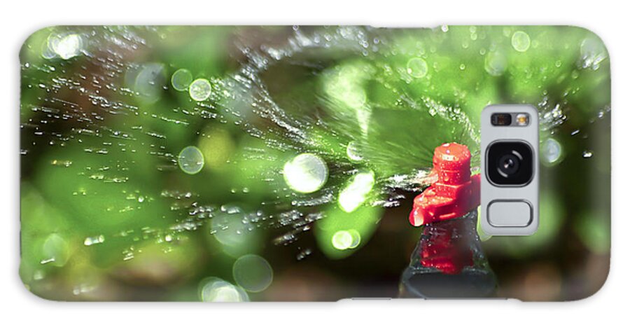 Watering Garden Galaxy Case featuring the photograph Thirsty by Carolyn Marshall